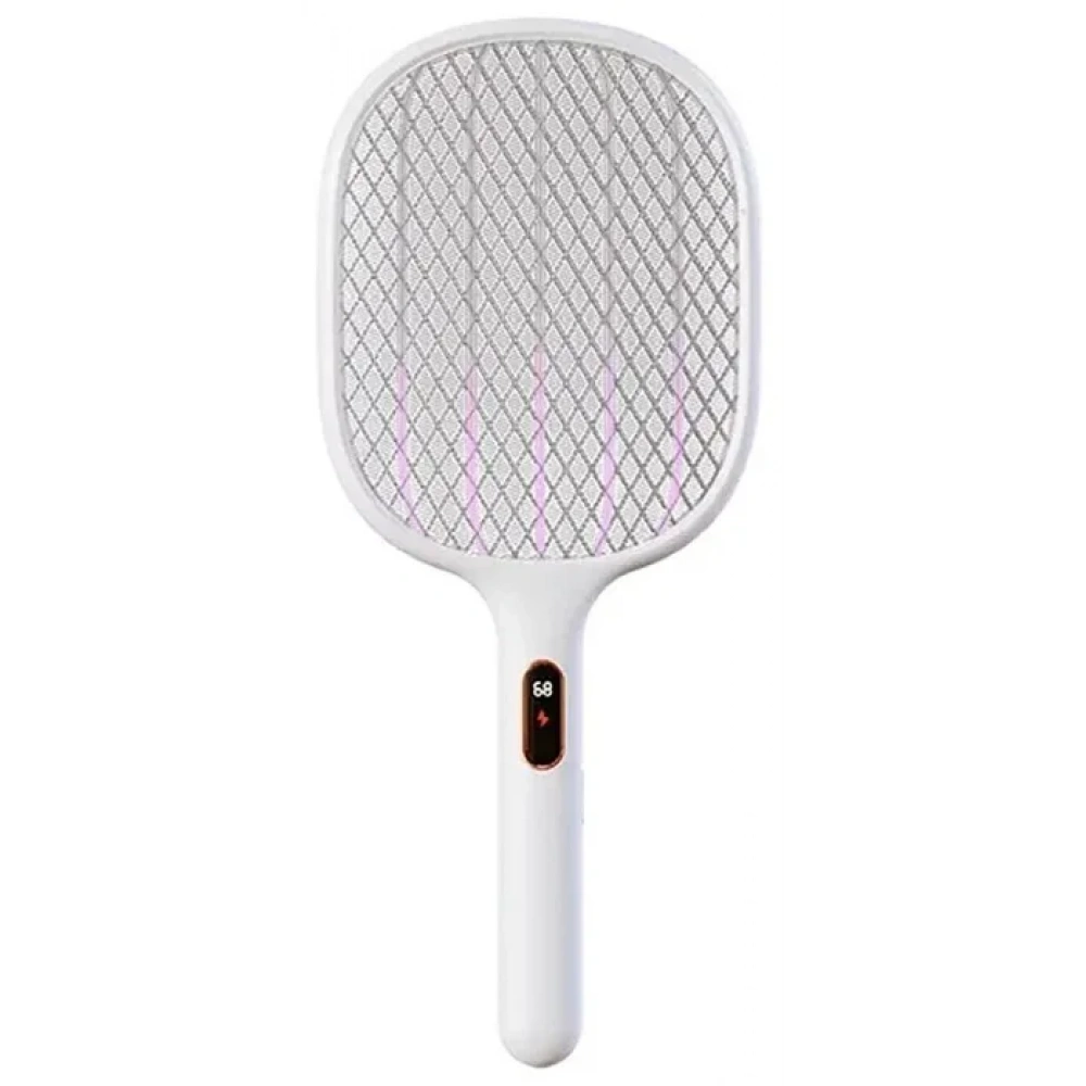 Электрическая мухобойка Qualitell Smart Digital Electric Fly Swatte S1 Pro, Белая (ZSS210903). Фото 1