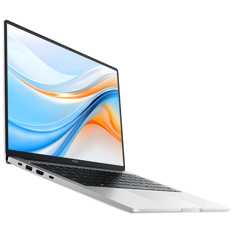 Honor MagicBook X14 Plus Silver (FMI-76) (5301AJMC) (14", Ryzen 7 8845HS, 16ГБ, 512ГБ SSD, AMD Radeon 780M, Windows 11). Фото 5