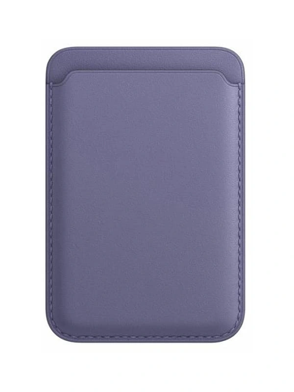 Магнитный бумажник Leather Wallet MagSafe для iPhone, Wysteria. Фото 1