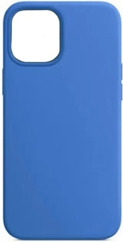 Накладка Silicone Case для iPhone 12/12 Pro, Васильковая. Фото 1