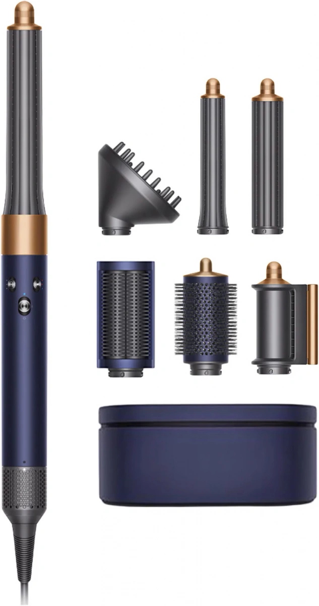 Стайлер для волос Dyson AirWrap Complete Long Diffuse HS05, Prussian Blue/Rich Copper (подарочный кейс для хранения). Фото 1