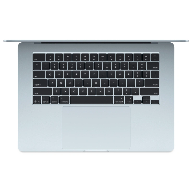Apple MacBook Air 15" 2025 Небесно-голубой (MC7D4) (M4, 10C CPU/10C GPU, 24 ГБ, 512 ГБ SSD). Фото 2
