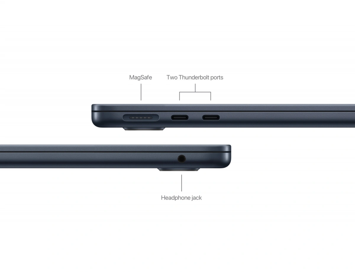 Apple MacBook Air 13" 2024 Midnight (MRXV3) (M3 8C, 8 ГБ, 256 ГБ SSD). Фото 6