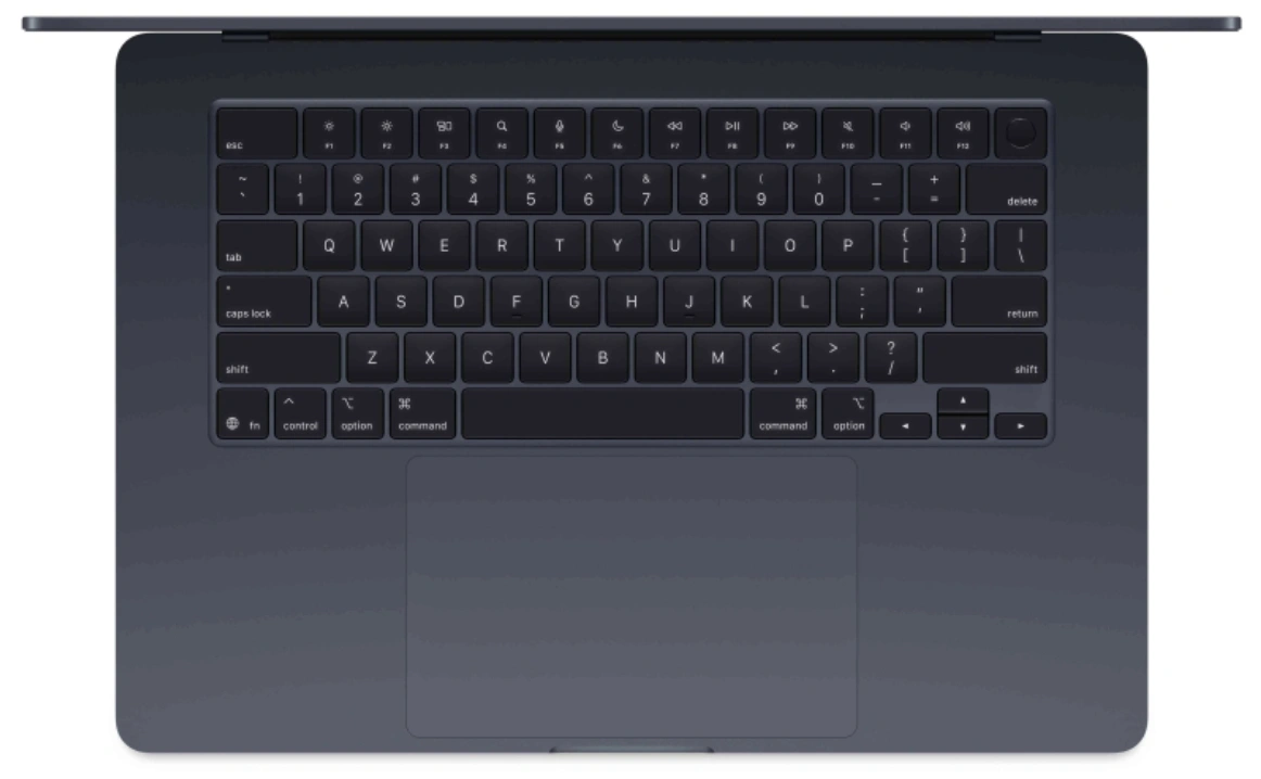 Apple MacBook Air 15" 2026 1Тб Тёмная Ночь (MDVK4) (M5, 10C CPU/10C GPU, 16Гб, 1 Тб SSD). Фото 2