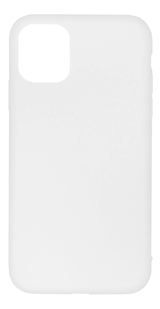Накладка Silicone Case для iPhone 11, Белая. Фото 1