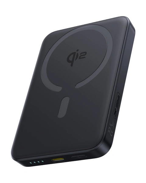 Внешний аккумулятор Baseus EnerFill FM12 Qi2 22.5W 10000mAh, Черный (E0028500). Фото 1