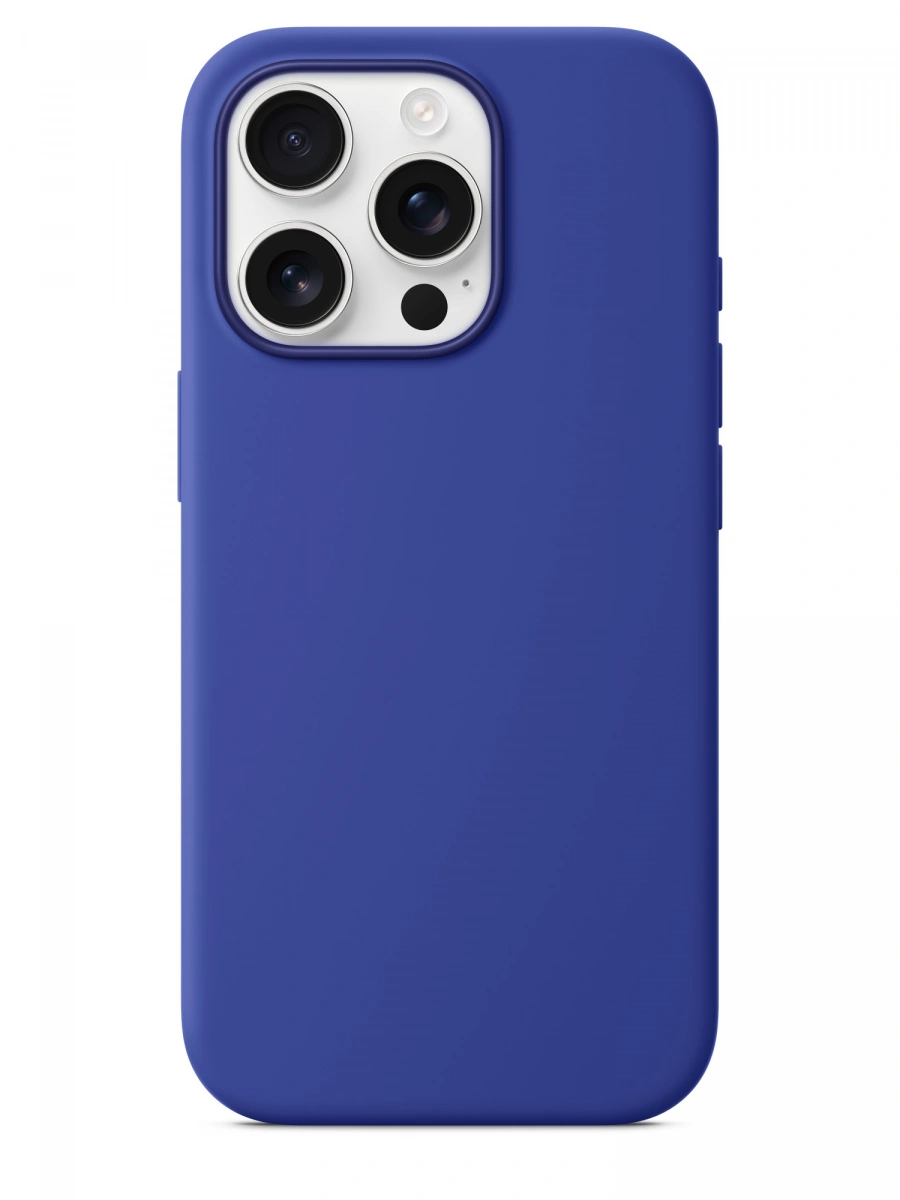 Накладка для iPhone 16 Pro Silicone Case With MagSafe, Ultramarine. Фото 1