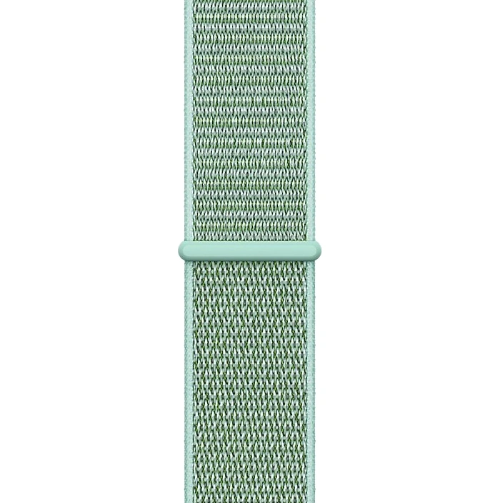 Ремешок нейлоновый для Apple Watch 38/40/41/42мм, Мятный. Фото 1