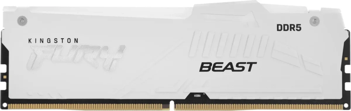 Оперативная память Kingston FURY Beast White RGB 32Гб, DDR5, 2х16 ГБ, 5600 МГц, 36-38-38 (KF556C36BWEAK2-32). Фото 4