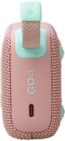 Беспроводная акустика JBL Go 4 Pink (JBLGO4PINK). Фото 3