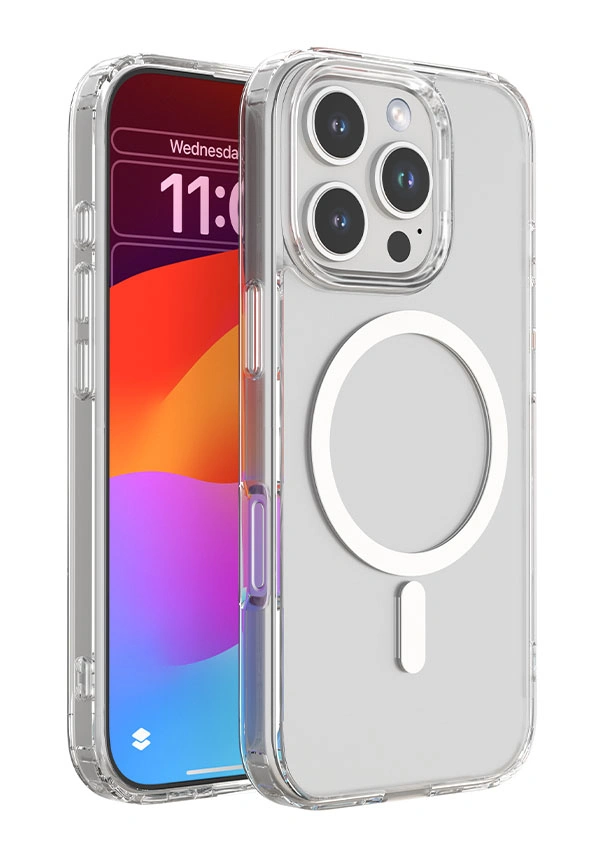 Накладка Mutural Ice Magsafe для iPhone 16 Pro Max, Clear. Фото 1