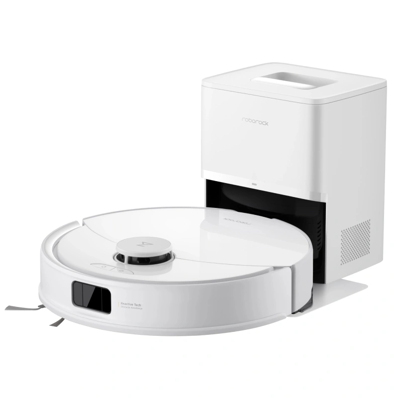 Робот-пылесос Roborock Q8 Max Pro Plus, Белый (RRA1TAL). Фото 1