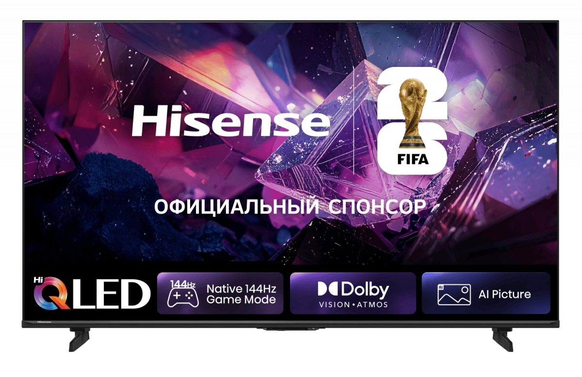 Телевизор Hisense 75E7S Pro (2026) 75" 4K UHD QLED Smart TV. Фото 1