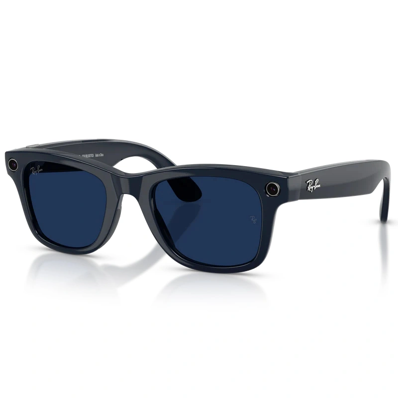 Умные очки Ray Ban Wayfarer (Gen 2) RW4012 Блестящий космический синий/Переходящий сапфир L 155-53mm (601SSB). Фото 2