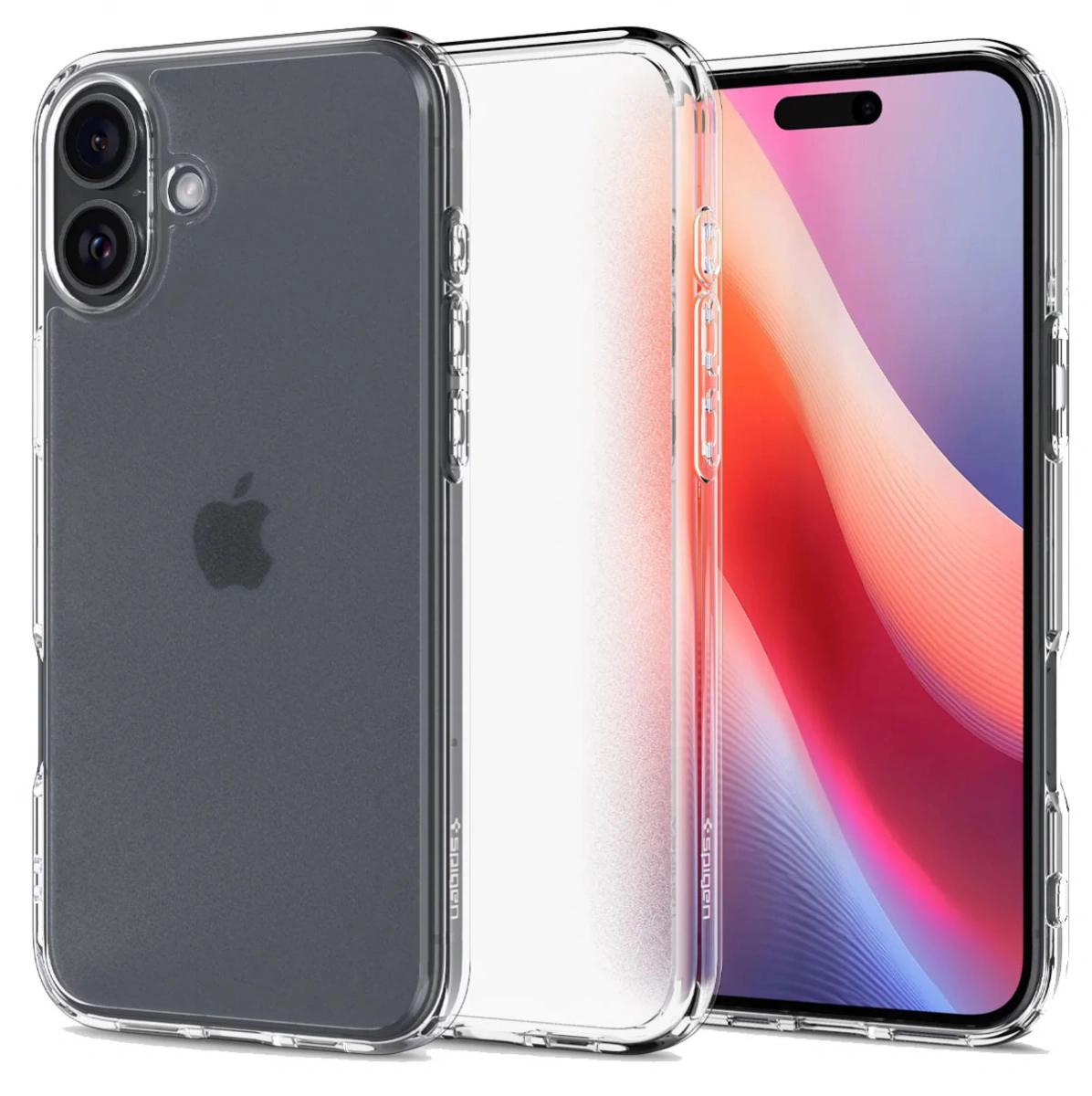 Накладка Spigen Ultra Hybrid для iPhone 16, Frost Clear (ACS08199). Фото 1