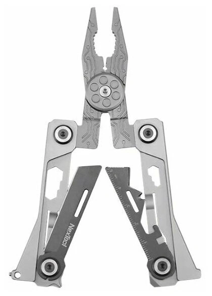 Мультитул NexTool Silver Blade 14-in-1 EDC Tool, Серый (NE20182). Фото 4