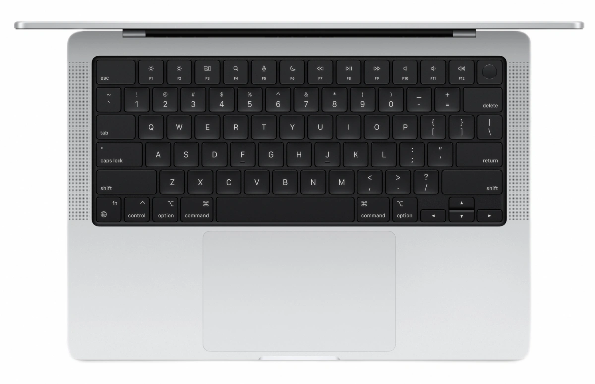 Apple MacBook Pro 14" (2025) 512Гб Серебристый (MDE44) (M5 10C CPU/10C GPU, 16 ГБ, 512ГБ SSD). Фото 2