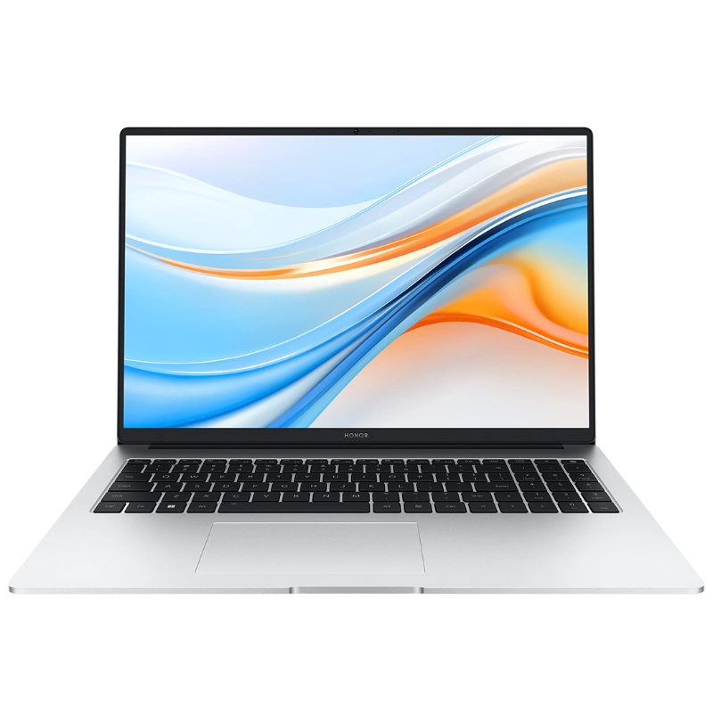 Honor MagicBook X16 Plus Silver (BRI-721) (5301AJLV) (16", Ryzen 7 8845HS, 32ГБ, 1ТБ SSD, AMD Radeon 780M, Windows 11). Фото 1