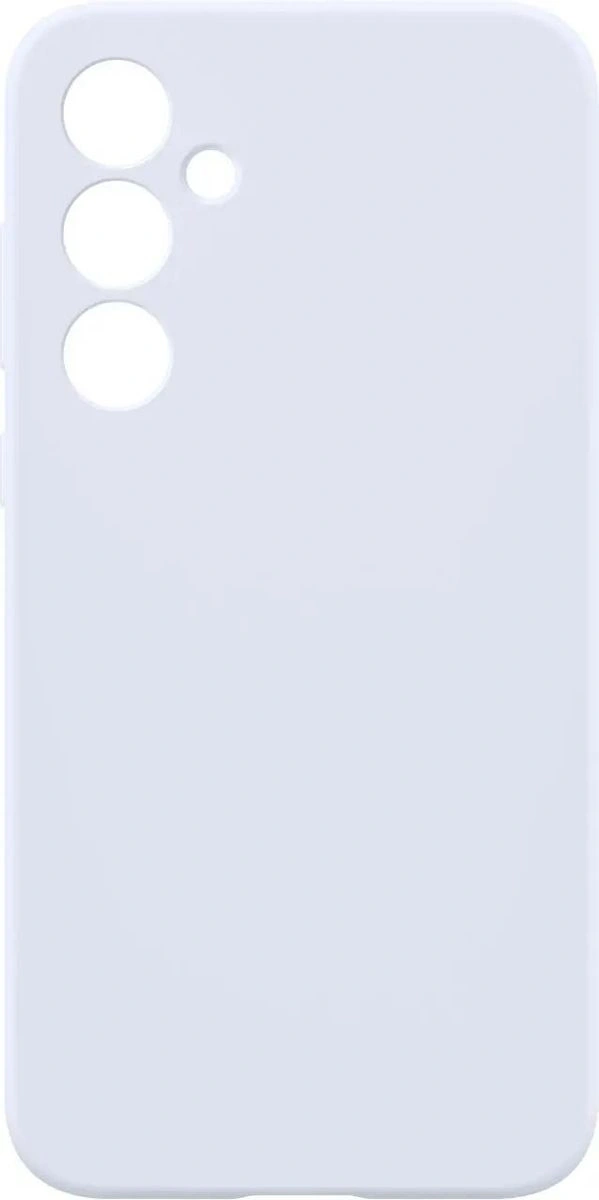 Накладка Silicone Case Logo для Samsung Galaxy A35 5G, Голубая. Фото 1