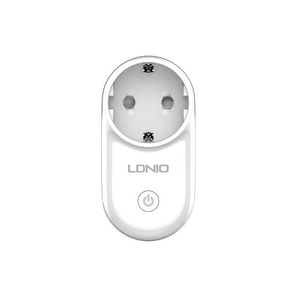 Умная розетка LDNIO SEW1058 Wi-Fi Smart Power Socket, Белая. Фото 1