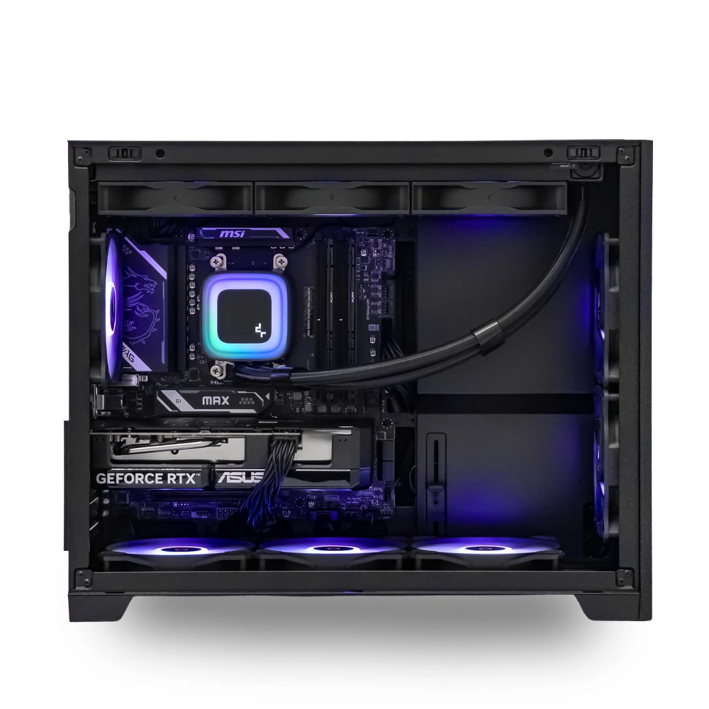 Системный блок CORE X (G6 Ryzen 5 7500F, 32Gb DDR5, RTX5060 Ti, SSD 1Tb M.2, MSI B850M Gaming Pro Max, 650Вт). Фото 3