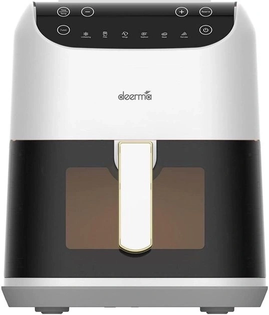 Аэрофритюрница Deerma Air Fryer KZ130, White (DEM-KZ130W). Фото 1