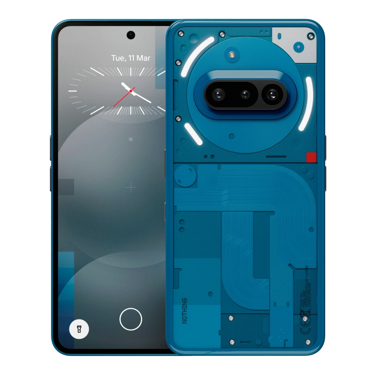 Смартфон Nothing Phone (3A) 12/256Гб, Синий. Фото 1