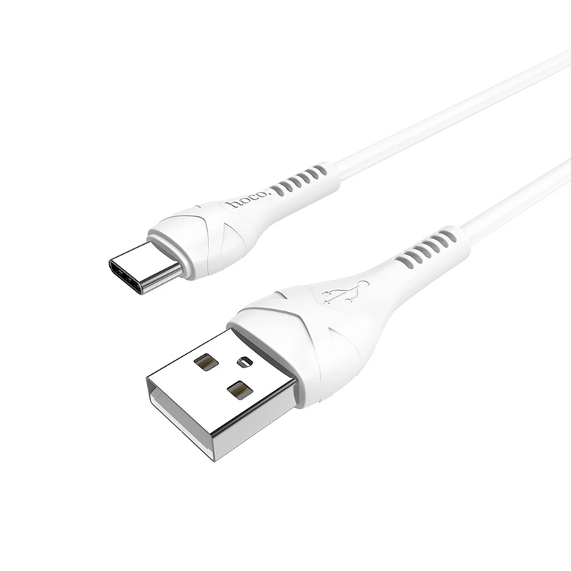 Кабель Hoco X37 Cool power USB - USB-C 1м, Белый. Фото 1