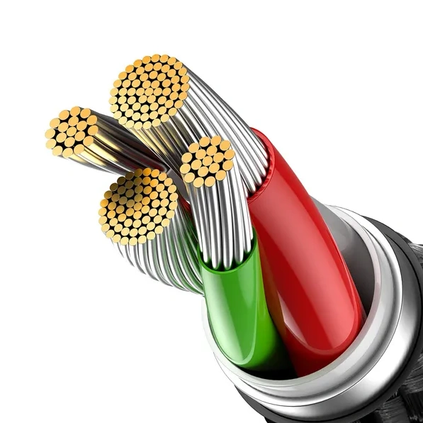 Кабель Baseus Glimmer Series Fast Charging Data Cable USB - Lightning 2.4A 1m, Black (CADH000201). Фото 2