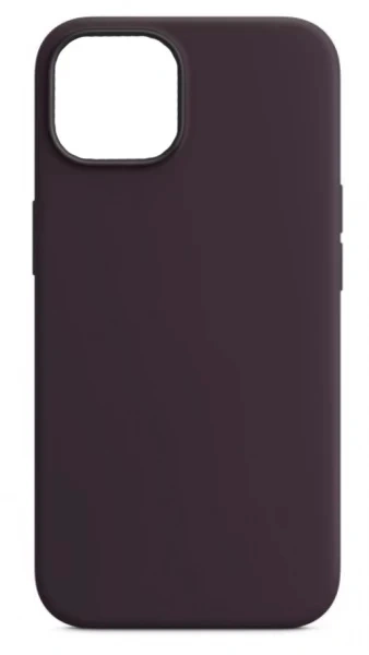 Накладка Silicone Case для iPhone 15, Бузинная. Фото 1