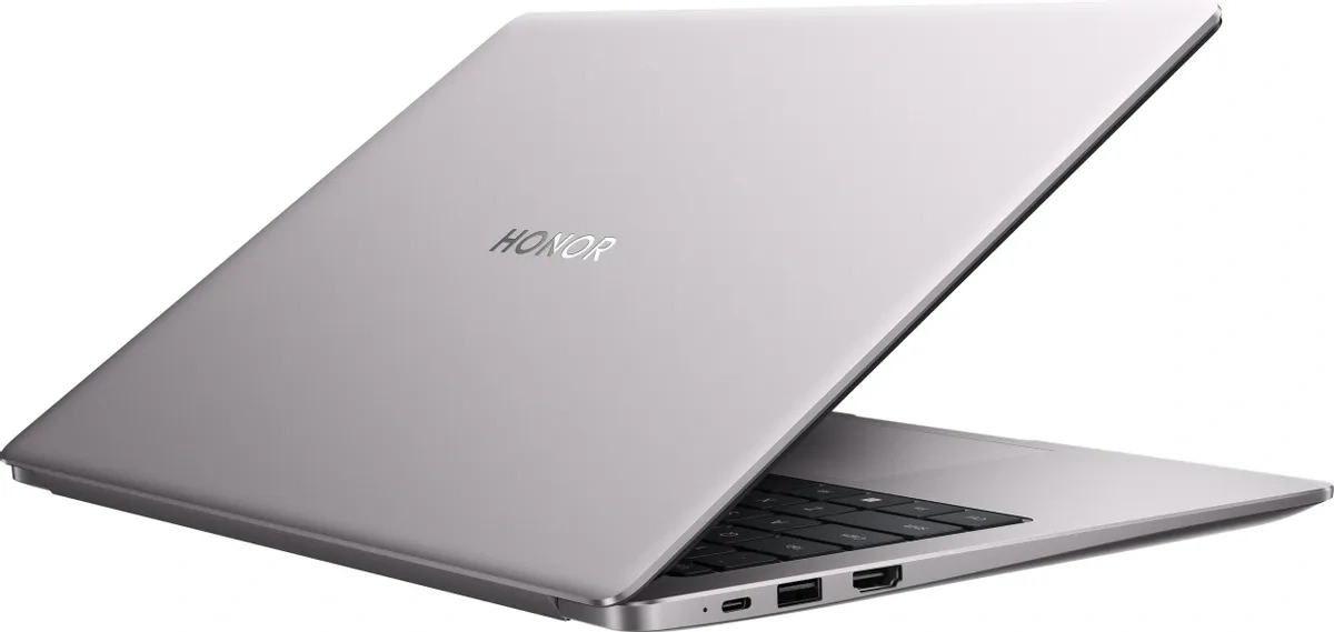 Honor MagicBook X 14 2025 Cloud Gray (GDG-X) (14" IPS, Intel Core i5 12450H, 16ГБ, 512ГБ SSD, Intel UHD Graphics, no OS) (5301ALWW). Фото 6