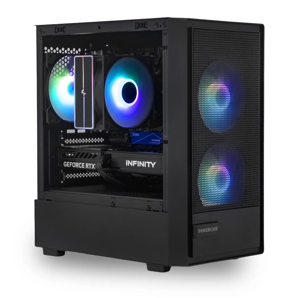 Системный блок CORE M (SM02 Ryzen 5 5600, 32Gb DDR4, RTX5060, SSD 1Tb M.2, Gigabyte B550M DS3H, 550Вт). Фото 1