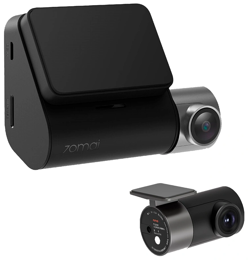 Видеорегистратор 70Mai Dash Cam Pro Plus A500S + Rear Cam Set RC11. Фото 1