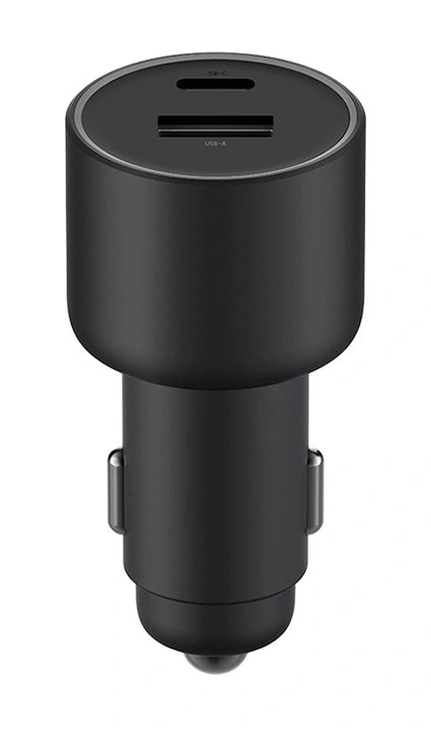 Автомобильное зарядное устройство XiaoMi Car Charger 43W, Чёрное. Фото 1