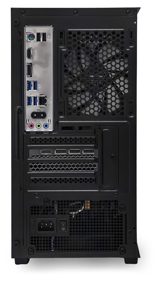 Системный блок CORE M (SM03 Ryzen 5 5600, 32Гб DDR4, RTX5060, SSD 1Тб M.2, Gigabyte B550M DS3H, 550Вт). Фото 5