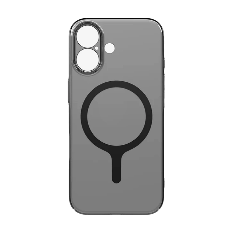 Накладка Uniq AirSuit MagSafe для iPhone 17, Glossy Smoke (IP6.3(2025)-ASMGSMK). Фото 3