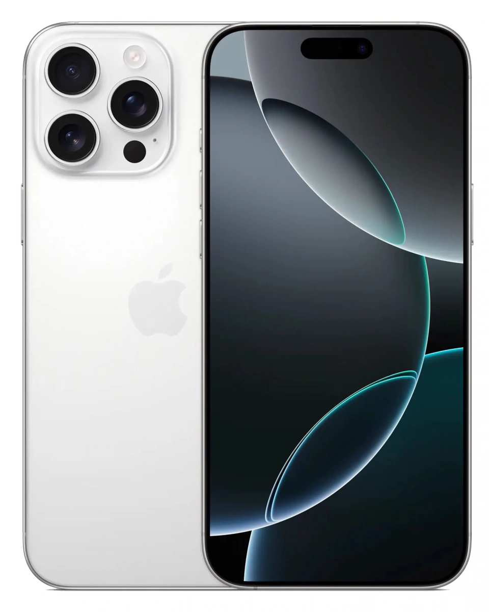 Смартфон Apple iPhone 16 Pro 512Gb White Titanium (eSIM+SIM). Фото 1
