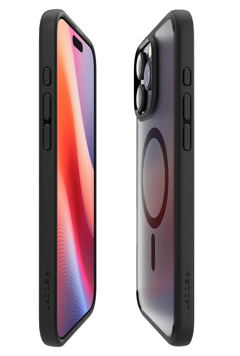 Накладка Spigen Ultra Hybrid MagSafe для iPhone 16 Pro, Frost Black (ACS08134). Фото 4