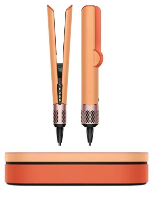 Выпрямитель для волос Dyson Airstrait Straightener HT01, Абрикосовый/Топаз (Apricot Topaz) (Подарочный кейс). Фото 1