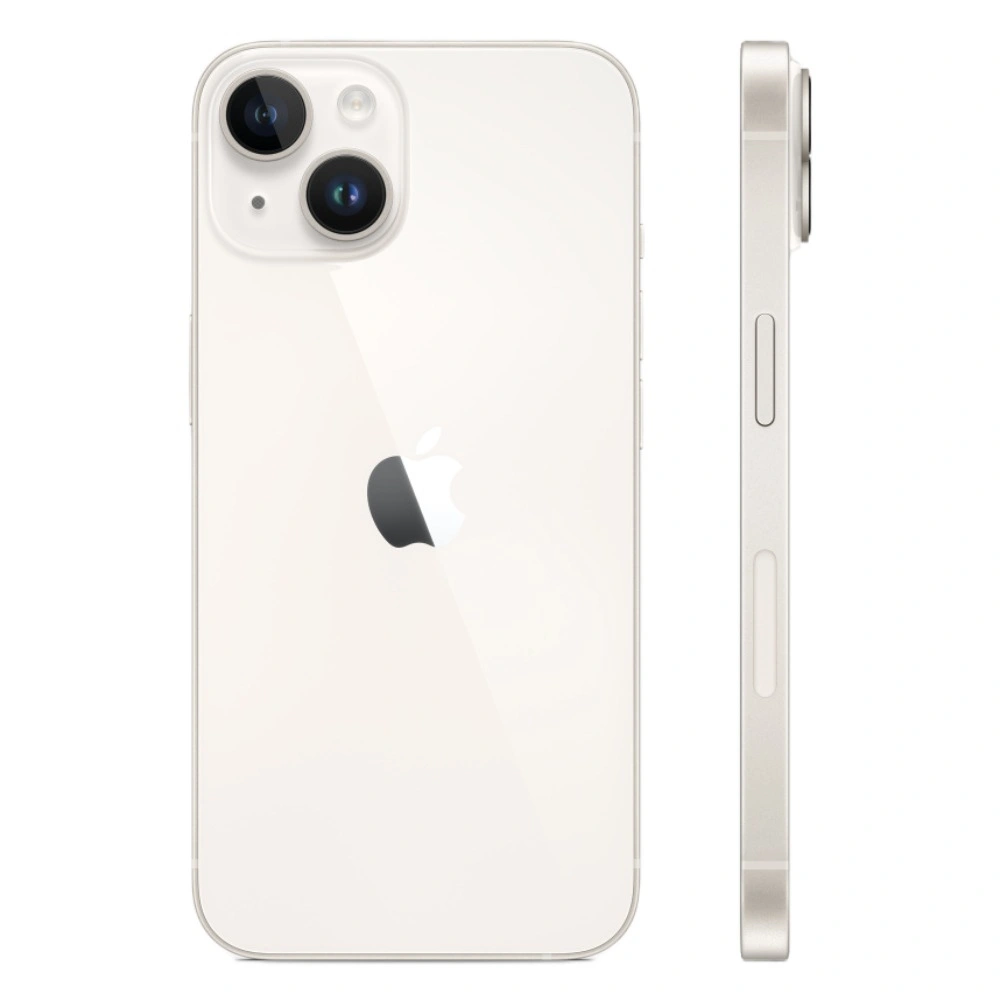 Смартфон Apple iPhone 14 128Gb Starlight (Dual SIM). Фото 2