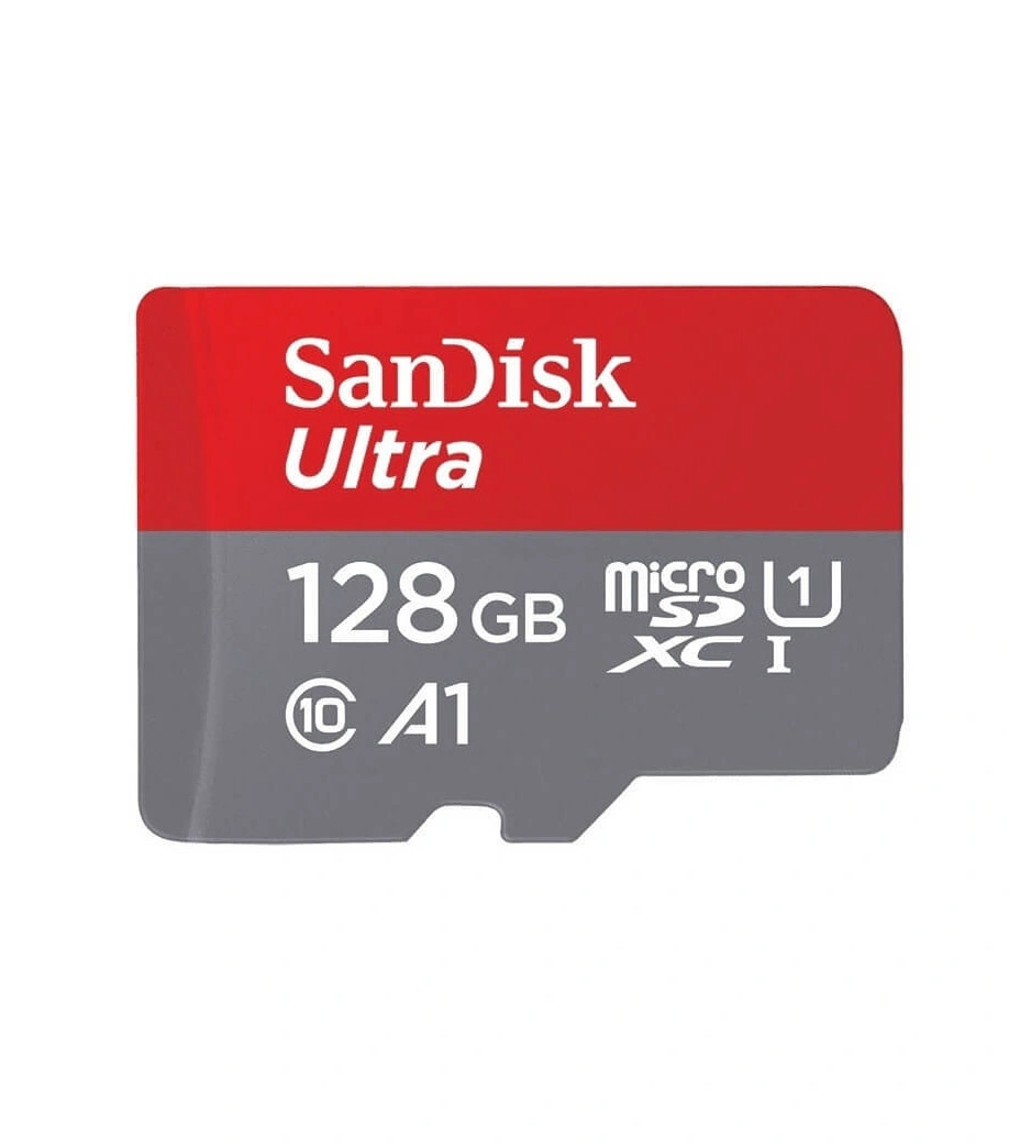 Карта памяти Sandisk 128GB MicroSD Class 10 120мб/с. Фото 1