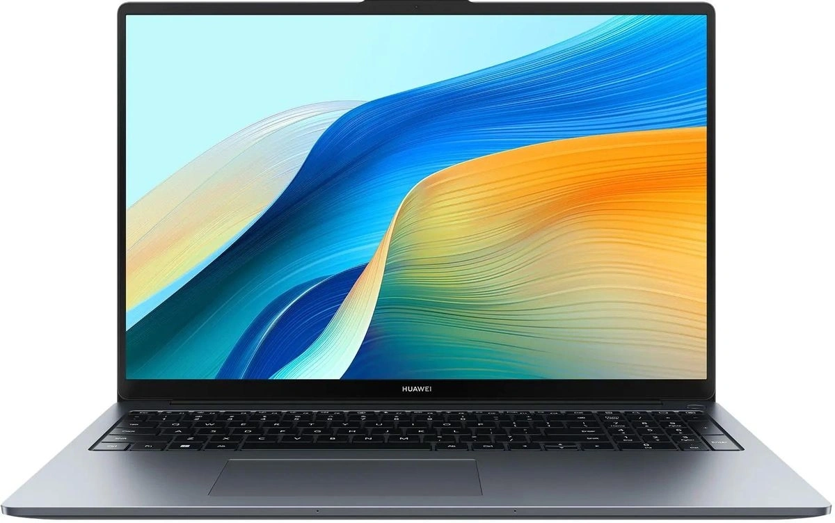 Huawei MateBook D 16 Космический серый 53013YDL (MCLG-X) (16" IPS, Intel Core i5 13420H, 2.1 GHz - 4.6 GHz, 16GB, 512GB SSD, Intel UHD Graphics, без ОС). Фото 1