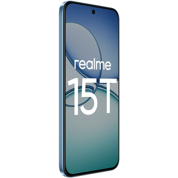 Смартфон Realme 15T 5G 8/256Гб Голубой металлик. Фото 6