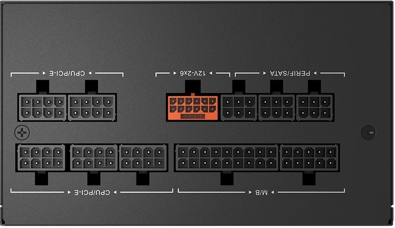 Блок питания PCcooler YN850, Чёрный (P5-YN850-G1FFBK1-EU). Фото 6