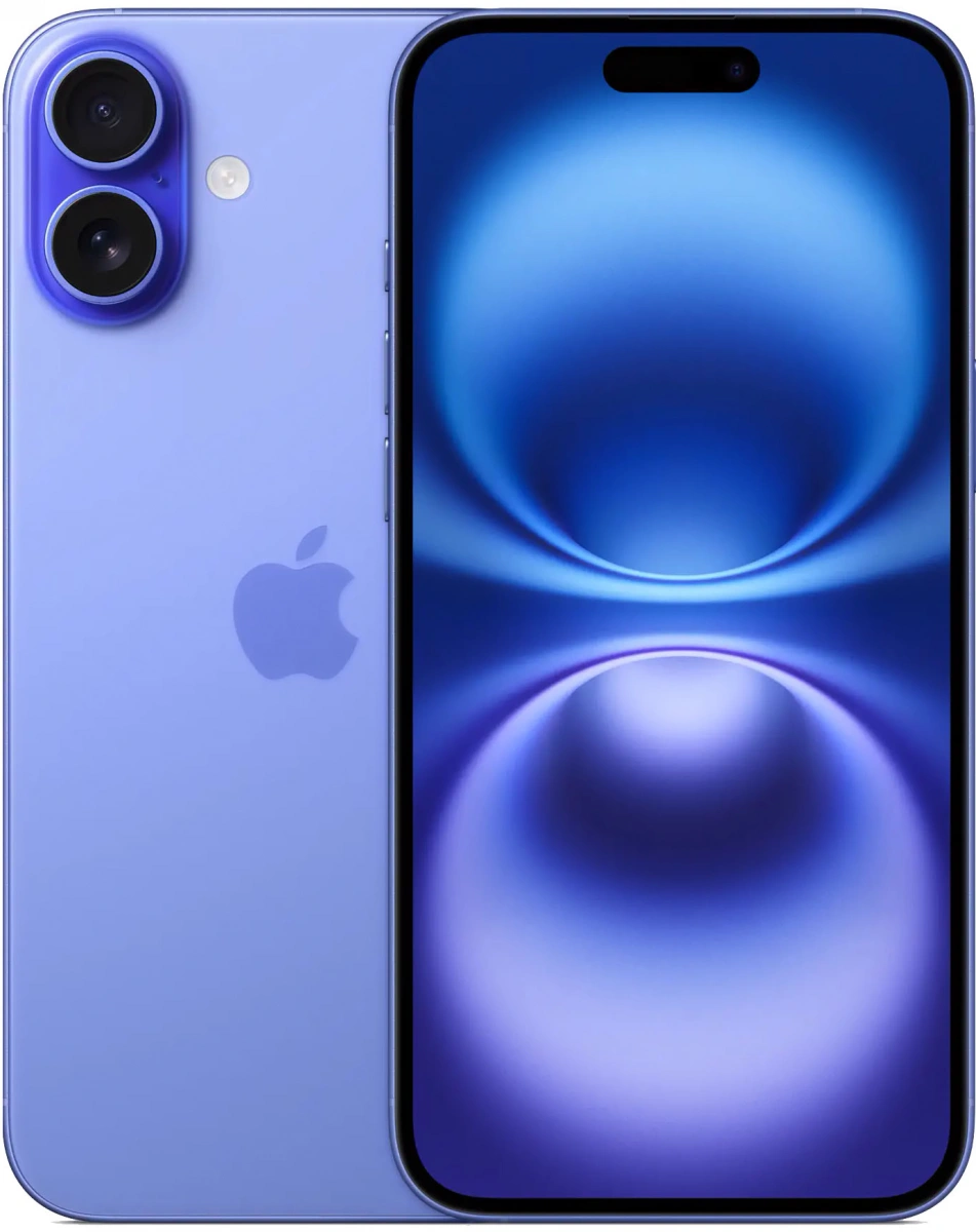 Смартфон Apple iPhone 16 Plus 128Gb Ultramarine (eSIM+SIM). Фото 1