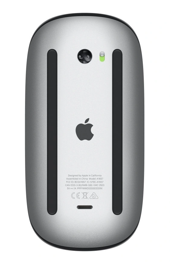 Мышь беспроводная Apple Magic Mouse 3 Multi-Touch Surface, Чёрная (MMMQ3ZM/A). Фото 3