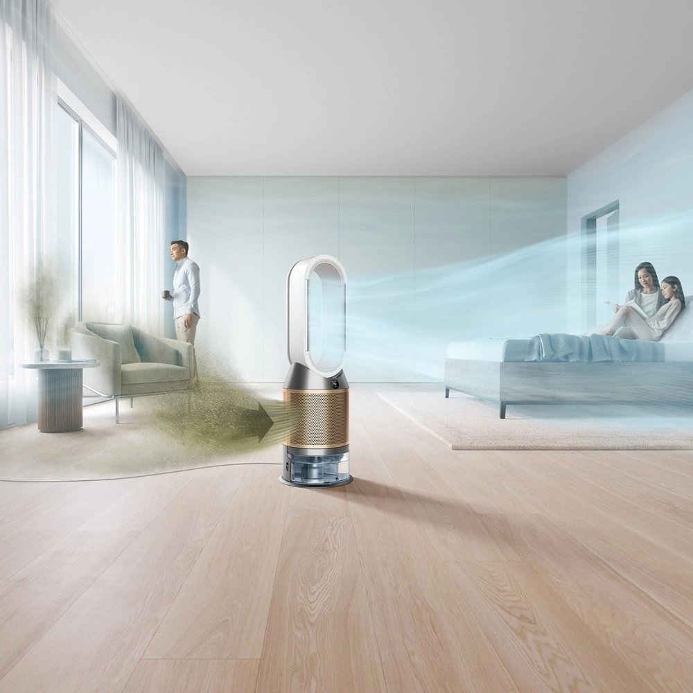 Очиститель воздуха Dyson PH04 Humidify Cool Formaldehyde, White/Gold. Фото 5