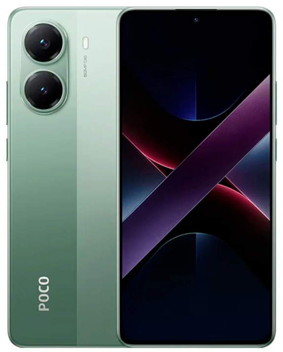 Смартфон Poco X7 Pro 12/512Гб Зелёный. Фото 1
