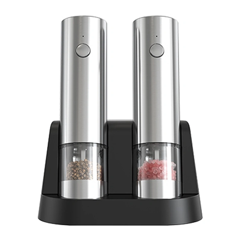 Набор электрических мельниц Circle Joy Fellow Electric Grinder Set (2 шт.), Серебристые (CJ-EG08). Фото 1