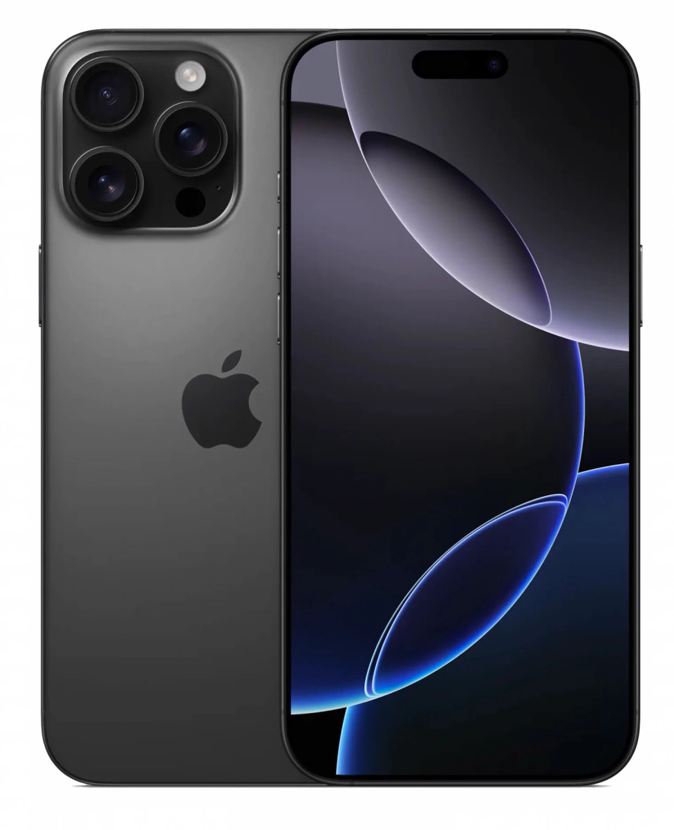 Смартфон Apple iPhone 16 Pro 128Gb Black Titanium (eSIM+SIM). Фото 1
